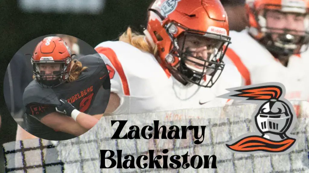 Zachary Blackiston, DE, Heidelberg | 2023 NFL Draft Prospect Zoom Interview nfldraftdiamonds.com/2023/02/zachar… #NFL #NFLDraftNews