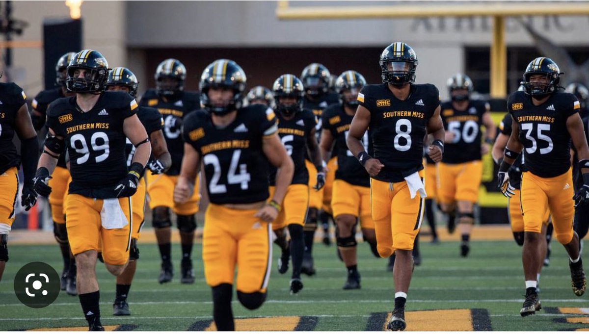 jathan_hatch's tweet photo. #AGTG Blessed to receive another offer from University of Southern Miss🟡⚫️ Thank u @USMCoachOB https://t.co/bw9bcSFnGS