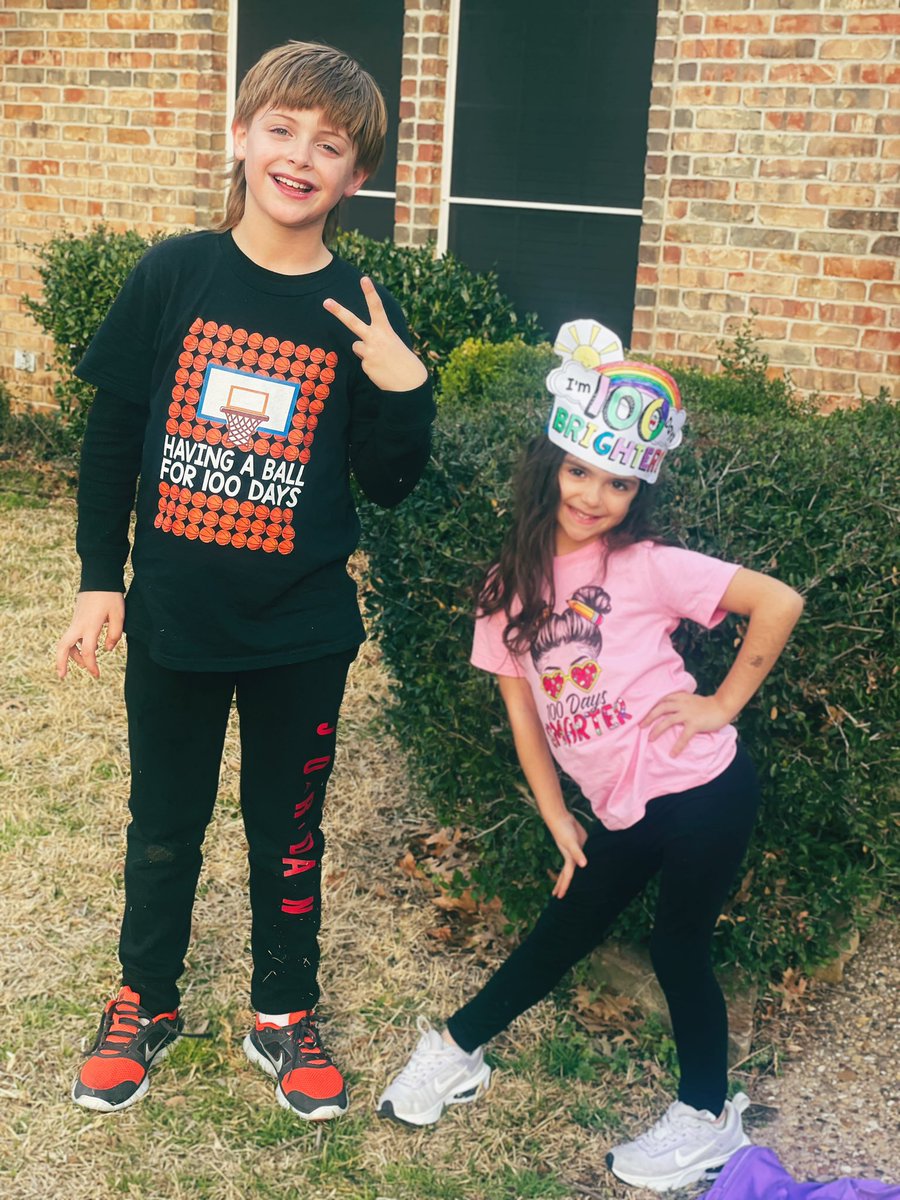 100th day of school for these cuties!