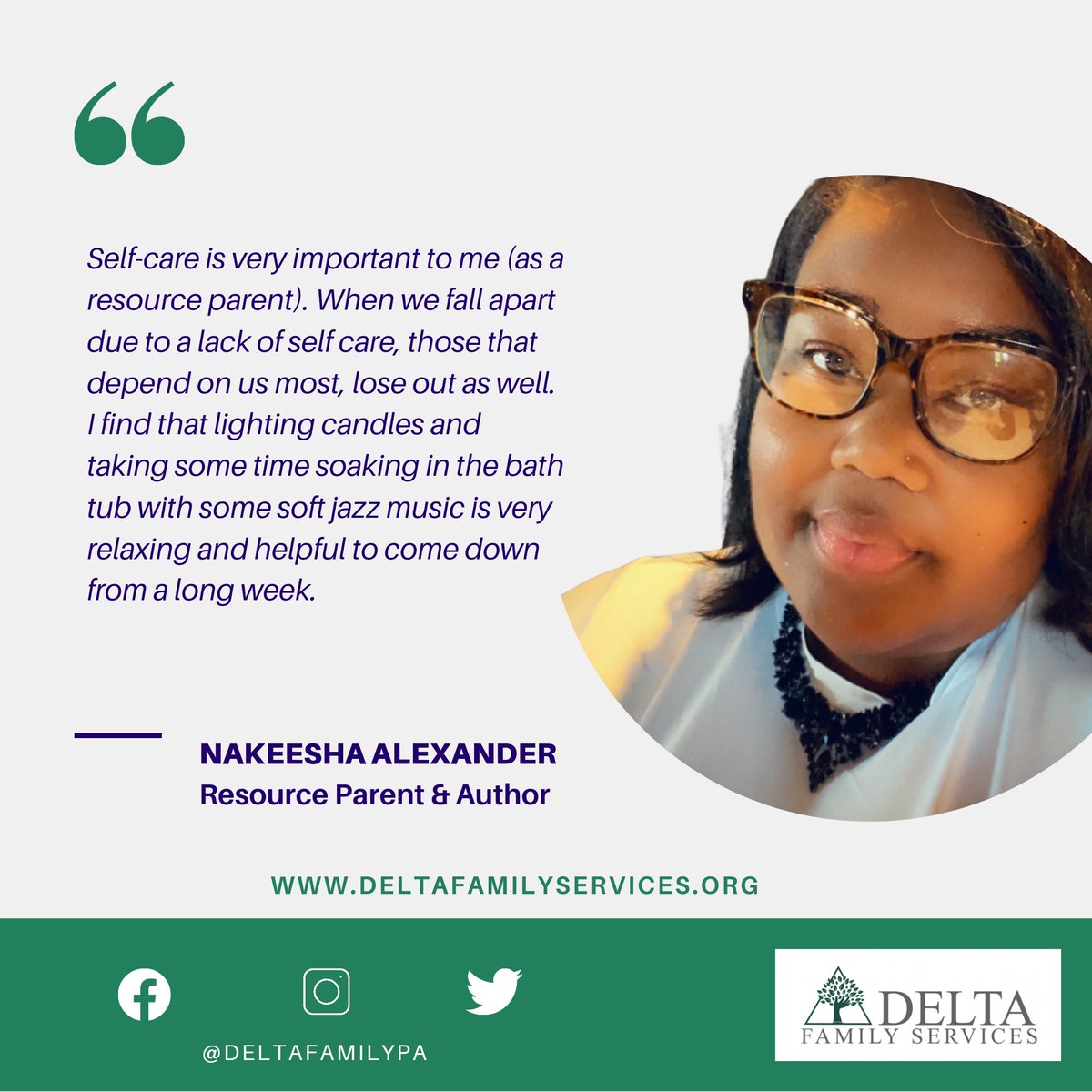 Excited to shout out one of our <a href="/deltafamilypa/">Delta Family Services LLC</a> Resource Parents for an incredible accomplishment!  Nakeesha Alexander recently authored a book - "For the Love of Self-care and Affirmation" - which can be found on Amazon 🫶📖

#DeltaFamilyPA #fostercare #BlackHistoryMonth