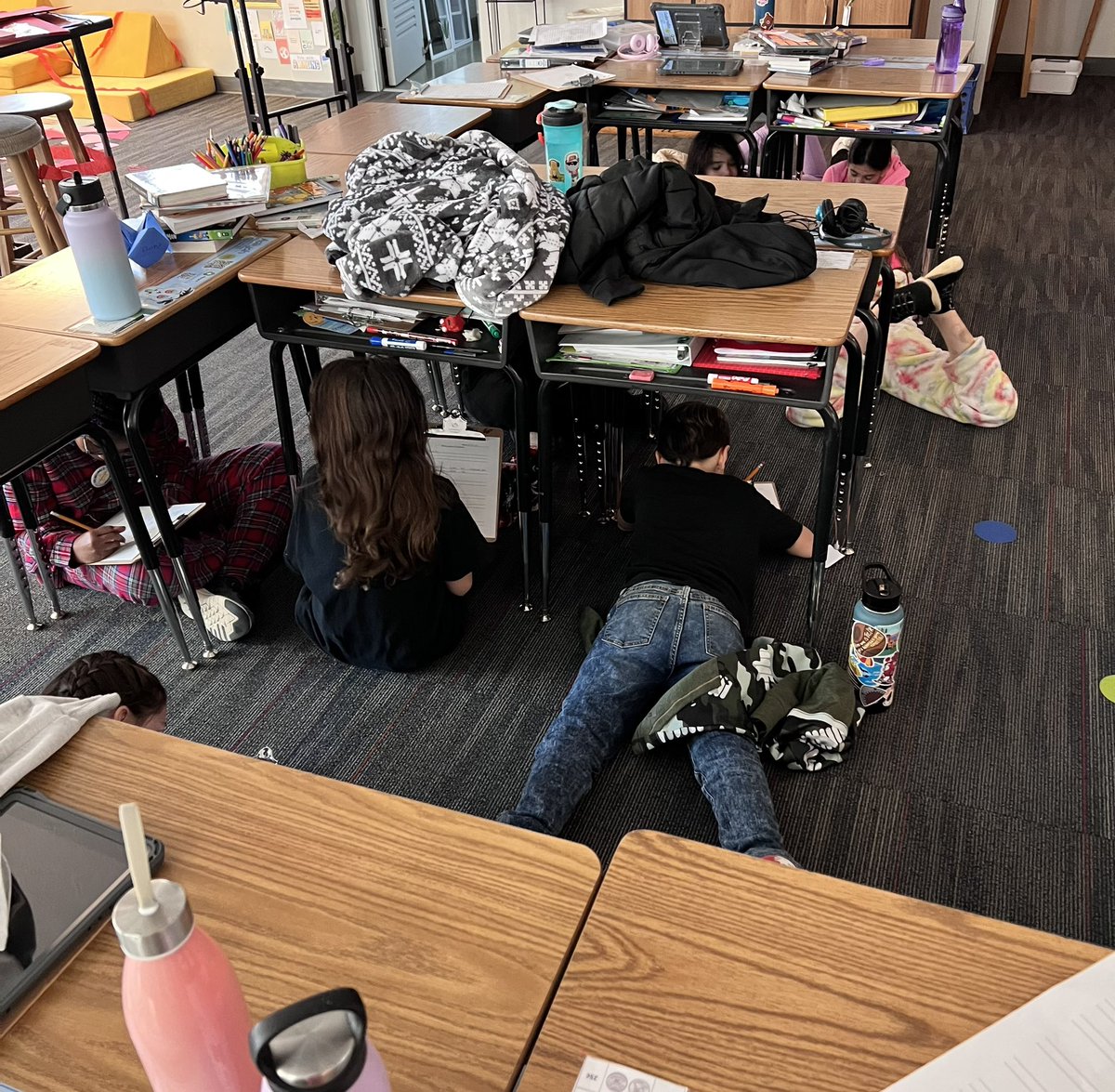 Did the popular chairs on 🚫strike 🚫activity to wrap up persuasive writing.

It may have been my favorite writing activity we’ve done. 
⭐️ Engagement was 100%
⭐️ Their claims/reasons/evidence were all so creative 

Don’t worry our chair were persuaded to end their strike 😌