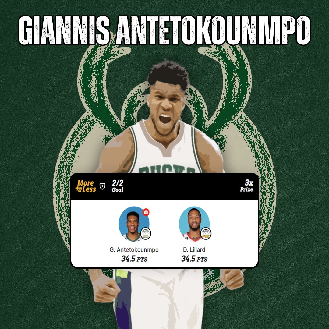 Over his last 5 games, Giannis is averaging a ridiculous 42.8 PPG 🤯

Easy MORE tonight vs. Portland?