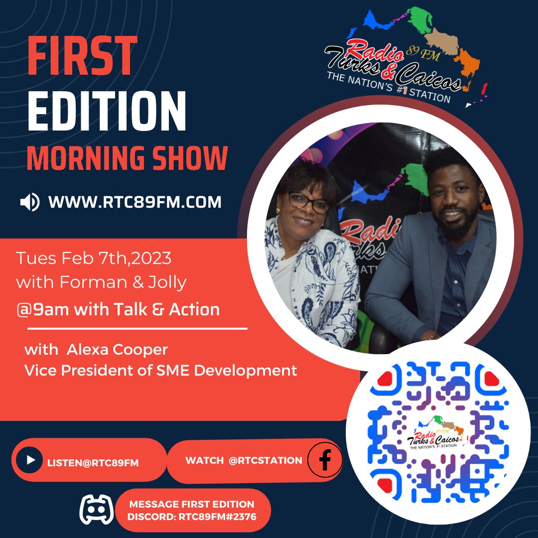 RTCFM's tweet photo. First Edition will this Tuesday speak with Alexa Cooper. Don't miss Jolly &amp; Forman at 9am on 89.1fm. https://t.co/MN1YYbDVFt