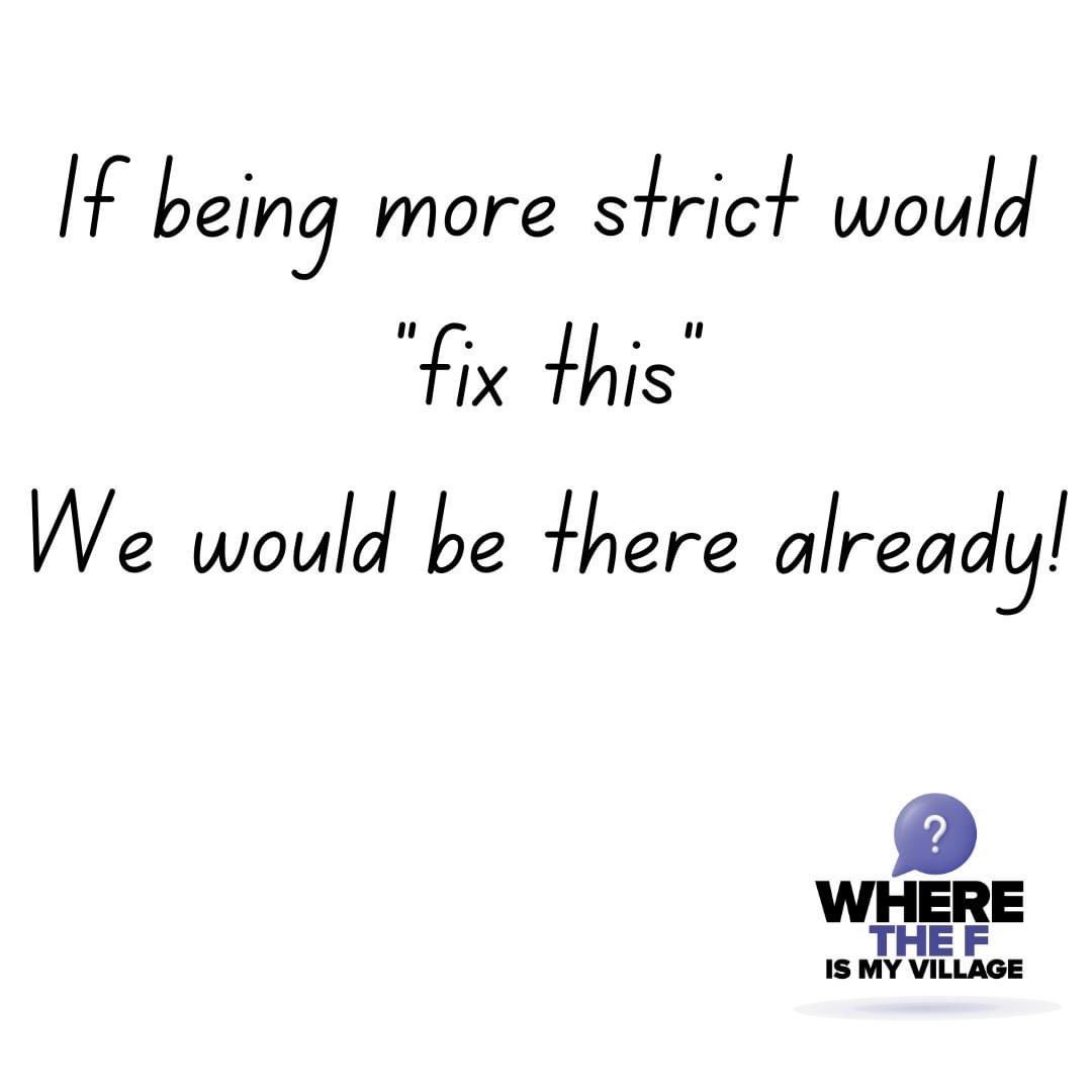People raising Tricky Kids, have tried EVERYTHING, including being strict. But we still get comments like these all the time. #ADHD #anxiety #fostercare #ADOPTION #parenting