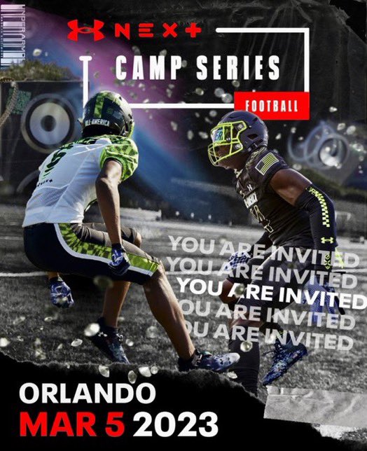 #AGTG blessed to have received an All American Camp Series Invite!!! <a href="/DemetricDWarren/">Demetric D. Warren</a> <a href="/CraigHaubert/">Craig Haubert</a> <a href="/TheUCReport/">Billy Tucker</a> <a href="/TomLuginbill/">Tom Luginbill 🇺🇸 🏈</a>