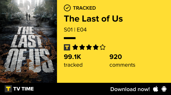 Felxosaurus's tweet photo. I've just watched episode S01 | E04 of The Last of Us! https://t.co/oHRFV6Av2V #tvtime https://t.co/bTPqT8FZfY