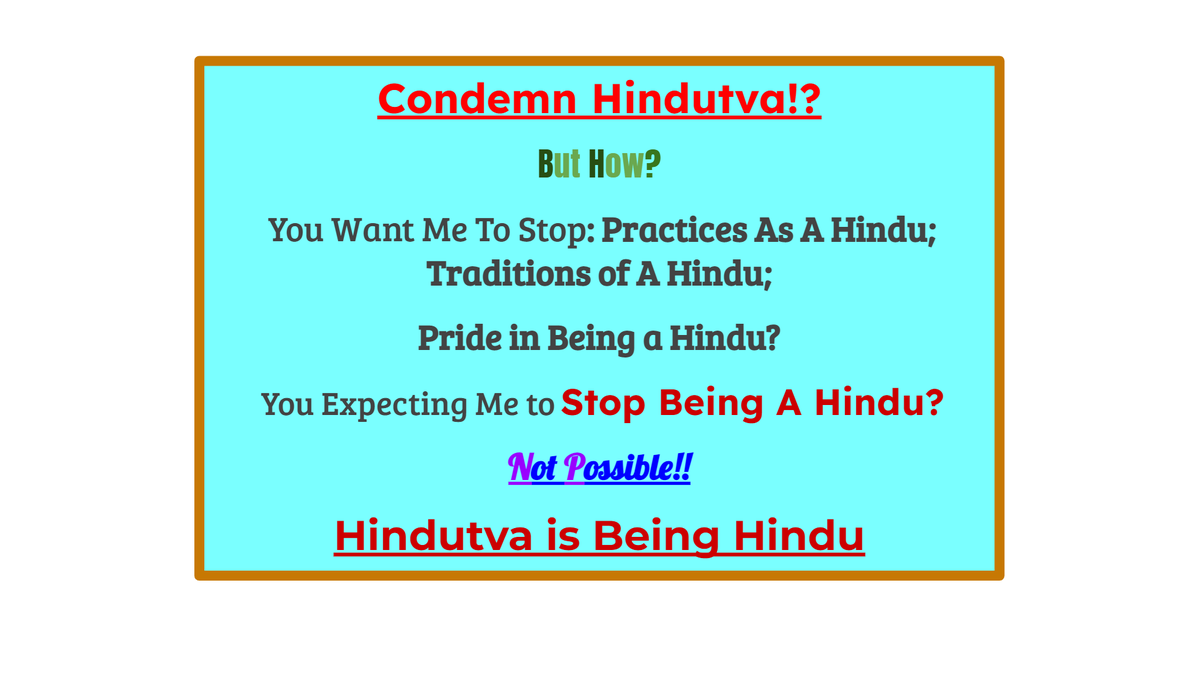 Katz4B's tweet image. No‼️  #FalseStatement that "No religion supports....." - Was He Awake When 12 people were beheaded for Supporting #NupurSharma #HinduDharma 

Those who say they are #Hindu &amp;amp; Denounce #Hindutva are NOT HINDU - He Can't Condemn Hindutva without denouncing #HinduDharma
