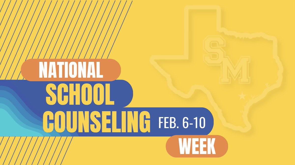 It's National School Counseling Week (#NSCW23)! Our school counselors play an instrumental role in meeting the needs of the whole child, here in #SMCISD. Thanks for all you do, each and every day!