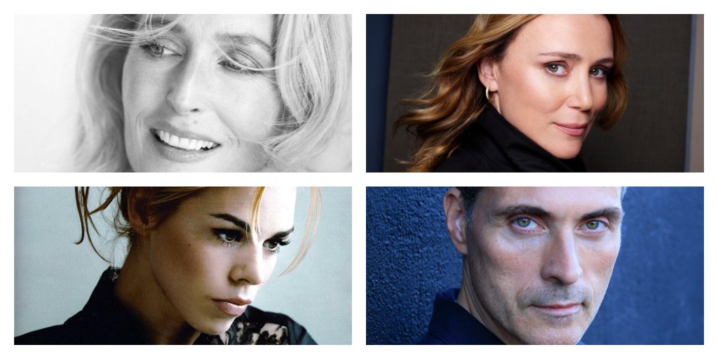 Gillian Anderson, Keeley Hawes, and Billie Piper will star in SCOOP, a film based on Sam McAlister’s memoir giving the inside account of the women who secured Newsnight’s bombshell interview with Prince Andrew (who is played by Rufus Sewell).