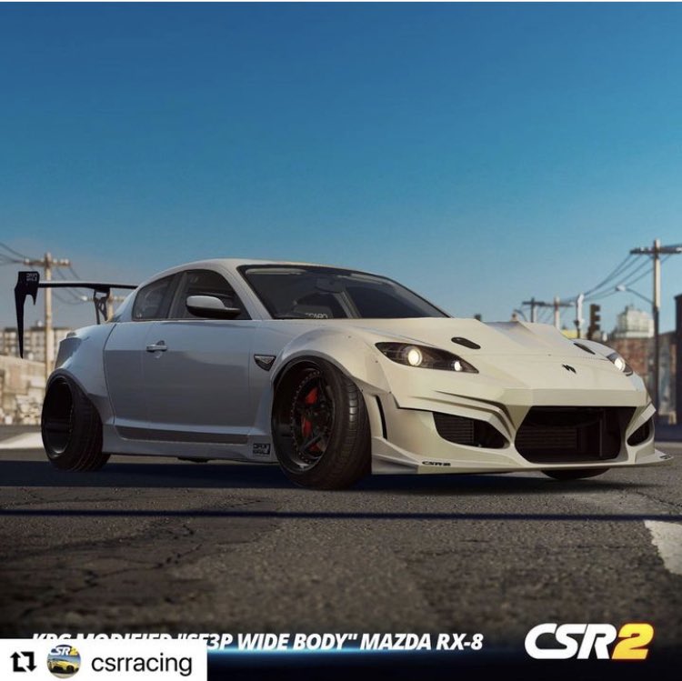 krcmodified's tweet photo. アプリゲーム　CSR2Racing‼︎‼︎‼︎
KRC 34GTR、KRC RX-7 02R  KRC  80Supra mk4に引き続き
KRC RX8 が登場致します！(^_^)v
いつもありがとうございます。

#krc #krcmodified #krcjapan #krcosaka  #bodykit #アプリゲーム #csr2 #gtr34 #80supra #rx7 #game #csr2racing #csr2 #mazda #rx8 #se3p https://t.co/OPriWVGqQE