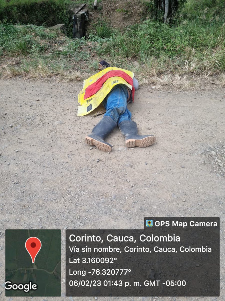 MiguelPoloP's tweet photo. Nueva masacre en el departamento del Cauca. Indígenas asesinaron a dos negros trabajadores de ingenios, y tienen secuestrado a una persona que sufre de diabetes. ¿Donde está la Francia Márquez, supuesta defensora de los afros? Petro detenga el exterminio de mi gente. @CIDH https://t.co/KkeFxB4pKS