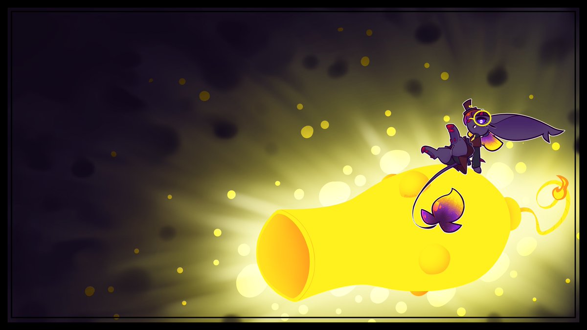 PinTheArterst's tweet photo. I needed a new Wallpaper, so drew a cannon https://t.co/sgUxb7dVpp
