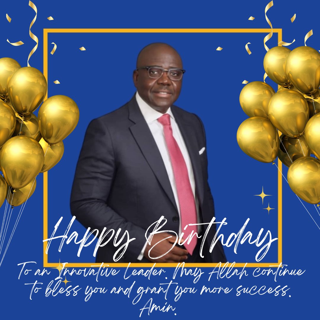 To an Innovative Leader, Abdulrazaq Isa OFR, Happy Birthday Sir, May Allah continue to bless you and grant you more success. Amin.