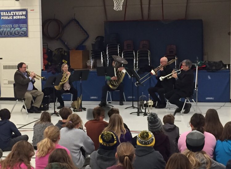 Valleyview Public School (@vtvdsb) on Twitter photo Thank you <a href="/ldnsymphonia/">London Symphonia</a> Brass Quintet for coming to Valleyview today and engaging with our junior intermediate students to celebrate #music 🎶. Thank you <a href="/ldnsymphonia/">London Symphonia</a> Brass Quintet for coming to Valleyview today and engaging with our junior intermediate students to celebrate #music 🎶.