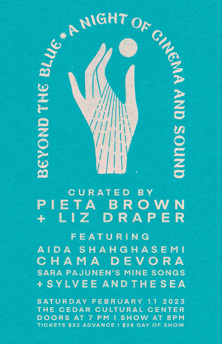 This one is gonna be special, Minneapolis! Sylvee &amp; The Sea will perform to a beautiful new film by <a href="/weise_ingrid/">Ingrid Weise</a>. Stunning visuals curated by <a href="/SquareLakeFest/">Square Lake Festival</a> &amp; performances by Chama Devora, <a href="/aidashahghasemi/">Aida Shahghasemi</a> &amp; <a href="/PajunenSara/">Sara Pajunen</a> will be a part of the night, too! thecedar.org/listing-2/2023…