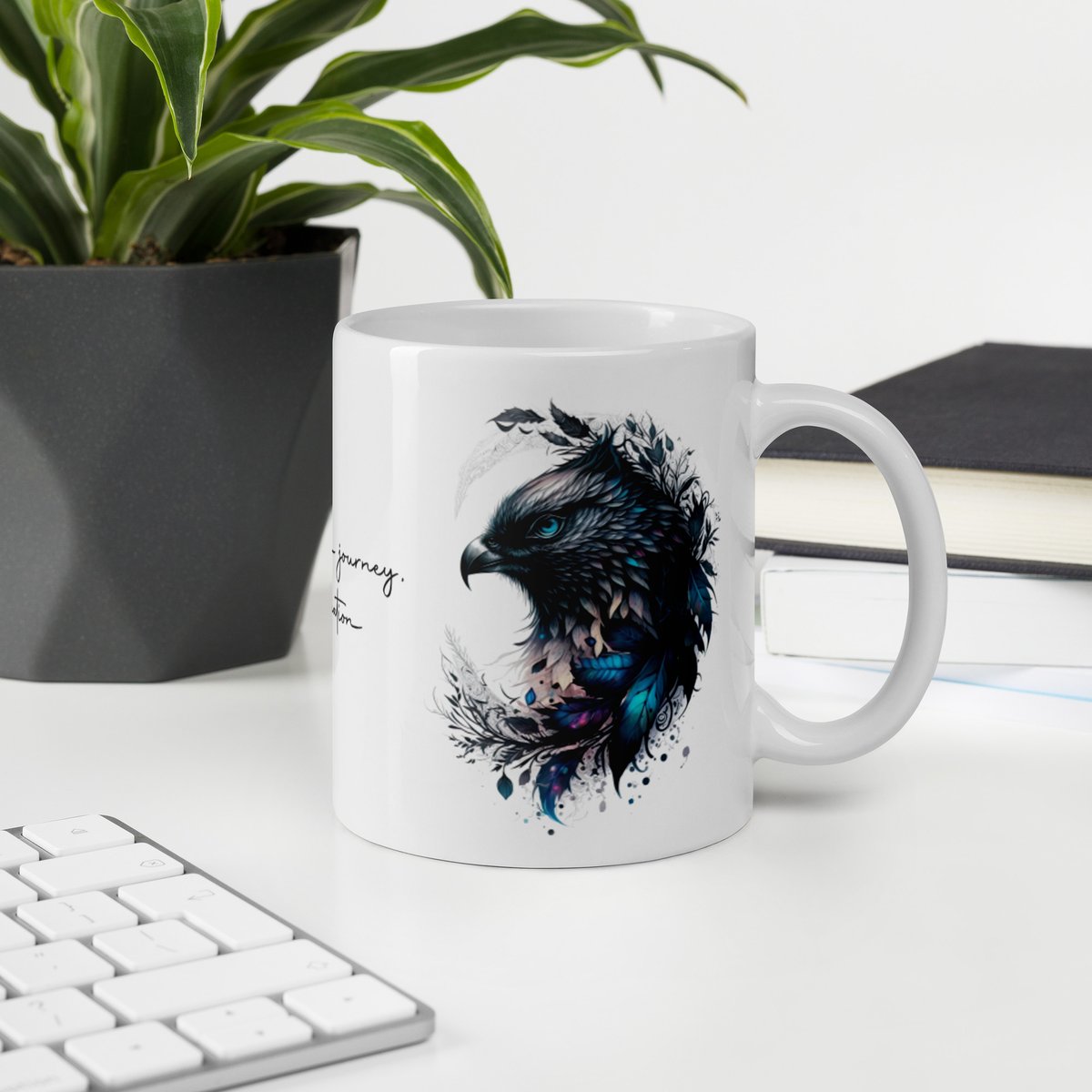 imukthebrand's tweet photo. Abstract Eagle Tattoo  https://t.co/UyKC3fFu7G

Start each day with a reminder of success with our motivational quote: “Success is a journey, not a destination.

**Message us for your custom message on this mug at no additional fees**

#tattoomug #mug #morningmotivation https://t.co/b73xB6rmeB