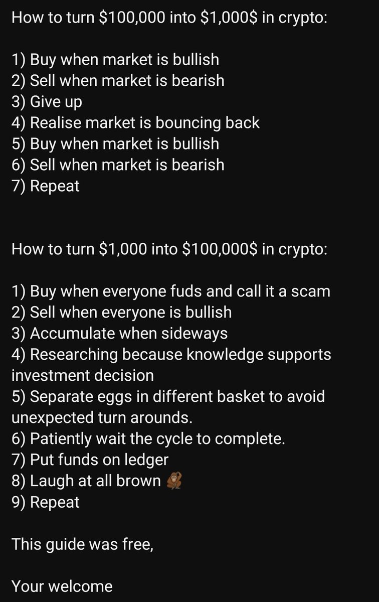 thefreecrypto's tweet photo. Now is a good time to reread the user’s manual https://t.co/gLrUnb0iPh