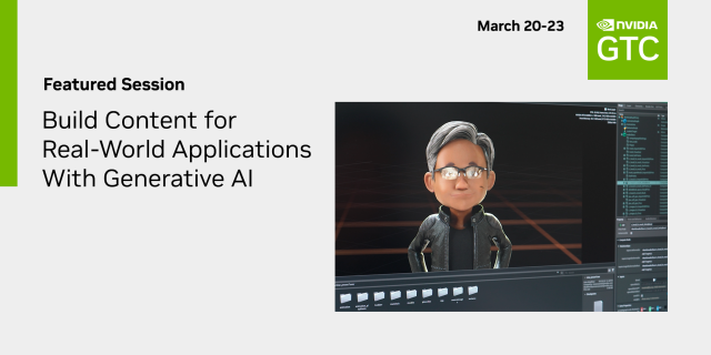 ingridkelly's tweet image. Looking for the latest news in Generative AI? Join us at #GTC23 and learn how generative AI can aid in your creative problem-solving, helping you brainstorm new ideas and bring them to action. Register now! nvda.ws/3JlOImY #AI #ConvAI #genAI