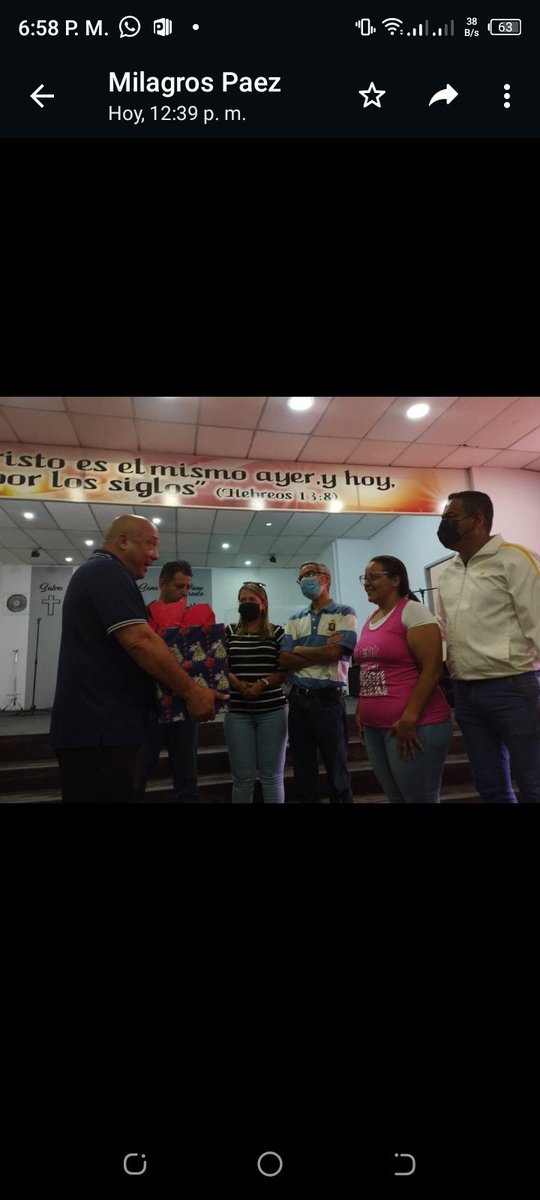 #06Febrero2023 el equipo de @Fundabit_ del Edo. #Aragua Realiza servicio de acción de gracias en la iglesia #Cuadrangular1 en conmemoración a los 22Aniversario de la Fundación #AmorYEsperaza #22AñosDeRevoluciónTecnológica