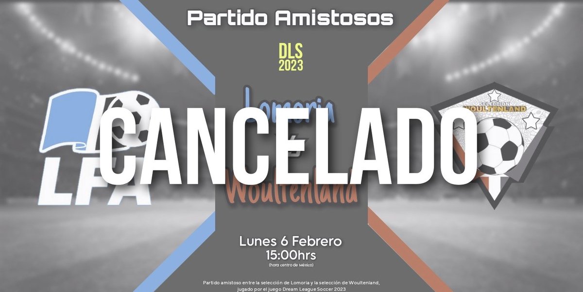 El partido se cancelo debido a problemas técnicos de <a href="/LomoriaFA/">Lomoria Futbala Asocio</a> 
Se reagendara una nueva fecha.