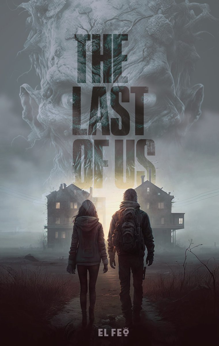 _elfeo's tweet photo. Este poster fue creado con imágenes generadas por inteligencia artificial. 
#TheLastOfUs https://t.co/mme29sZBLx