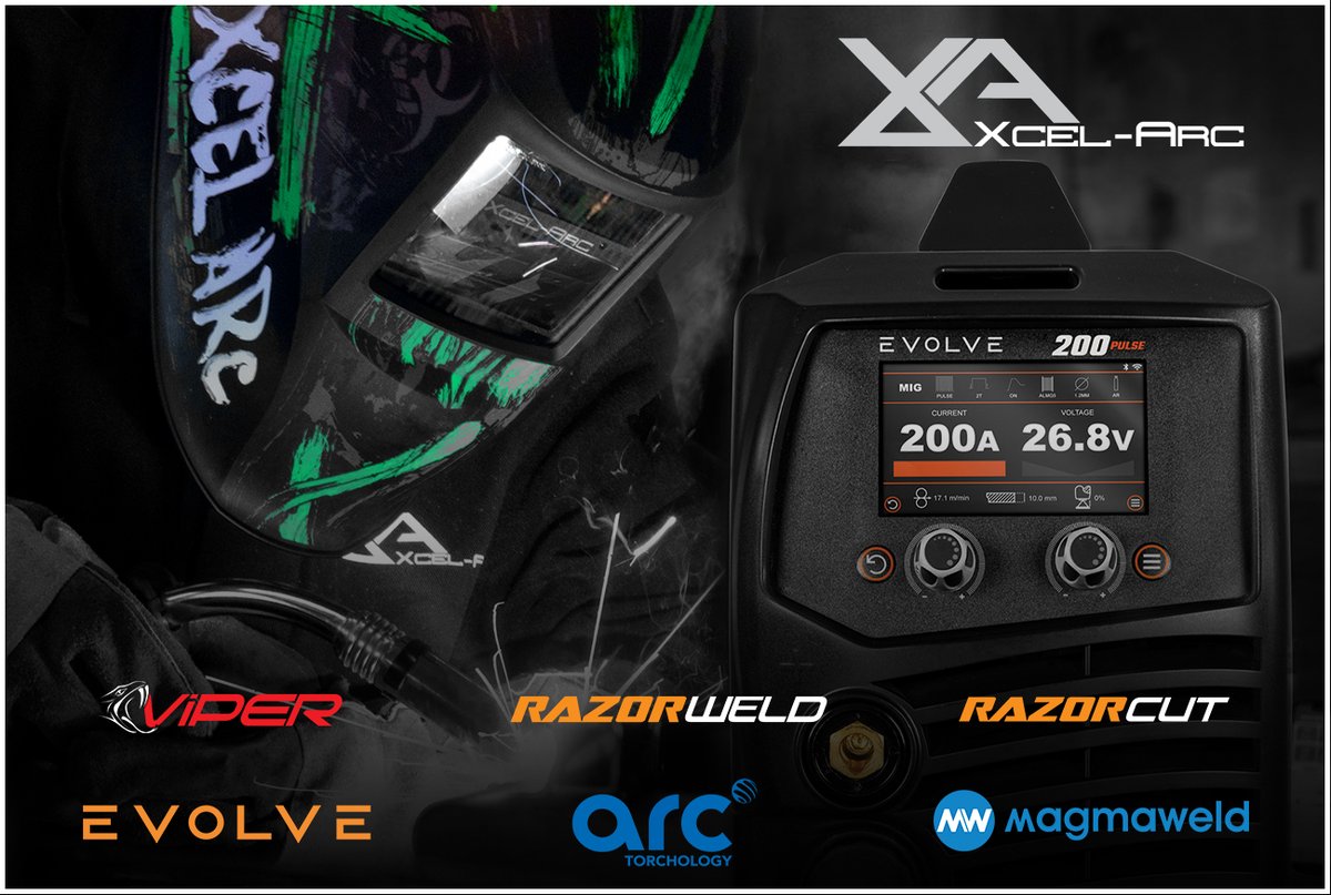 xcelarcnz's tweet image. Unleash your welding potential with Xcelarc&apos;s premium equipment! 🔥🔧 Get consistent, high-quality results every time. 💪 Perfect for pros &amp;amp; beginners alike. Visit our website: xcelarc.nz
#Xcelarc #WeldingEquipment #WeldLikeAPro #tig #welder #mig #welding #Razorweld
