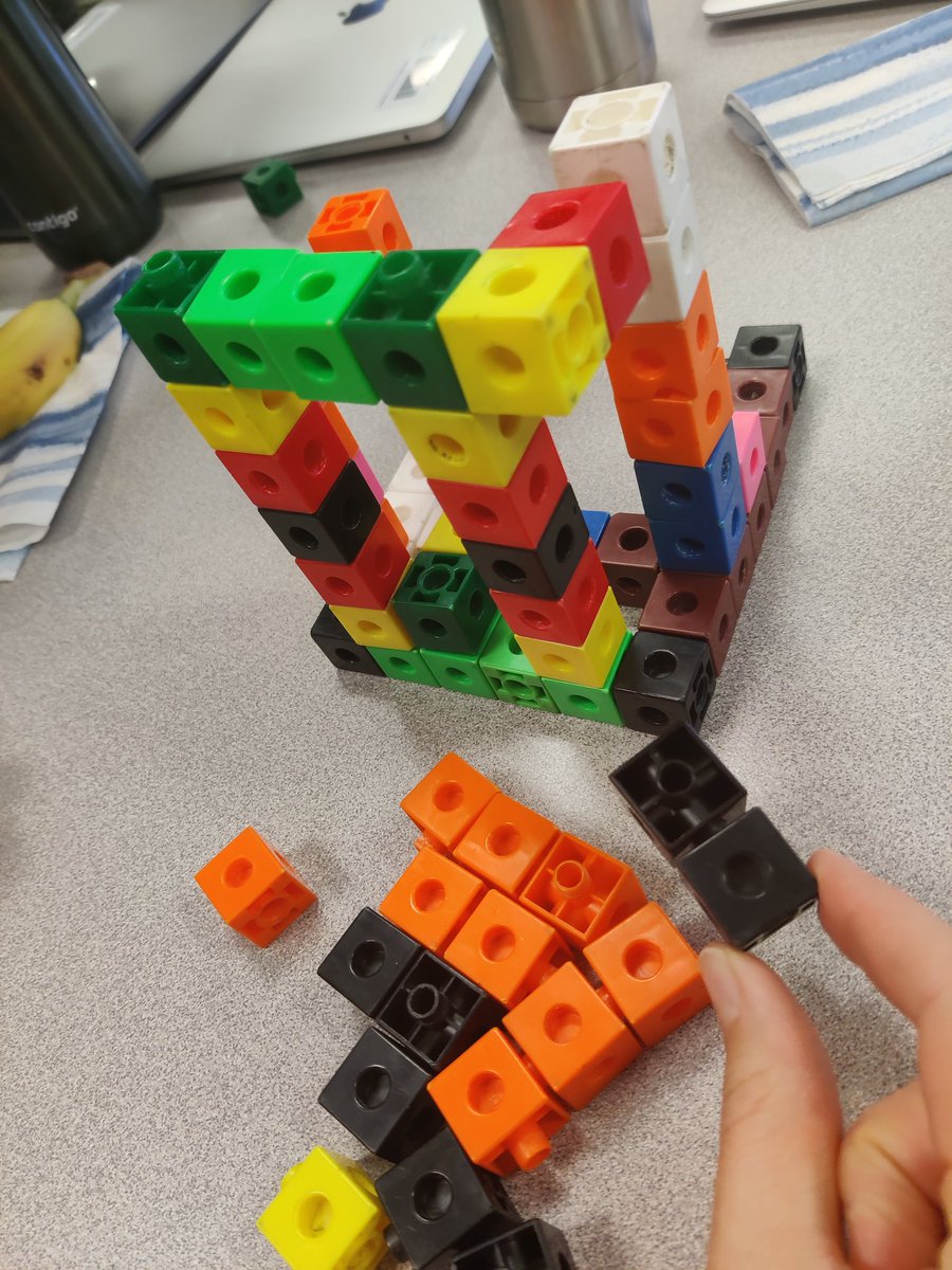 On Friday we did PD on wellness and had an absolute blast running back and forth to build a structure. 🏗️ It was such a riveting challenge that will likely make its way into my classroom!!