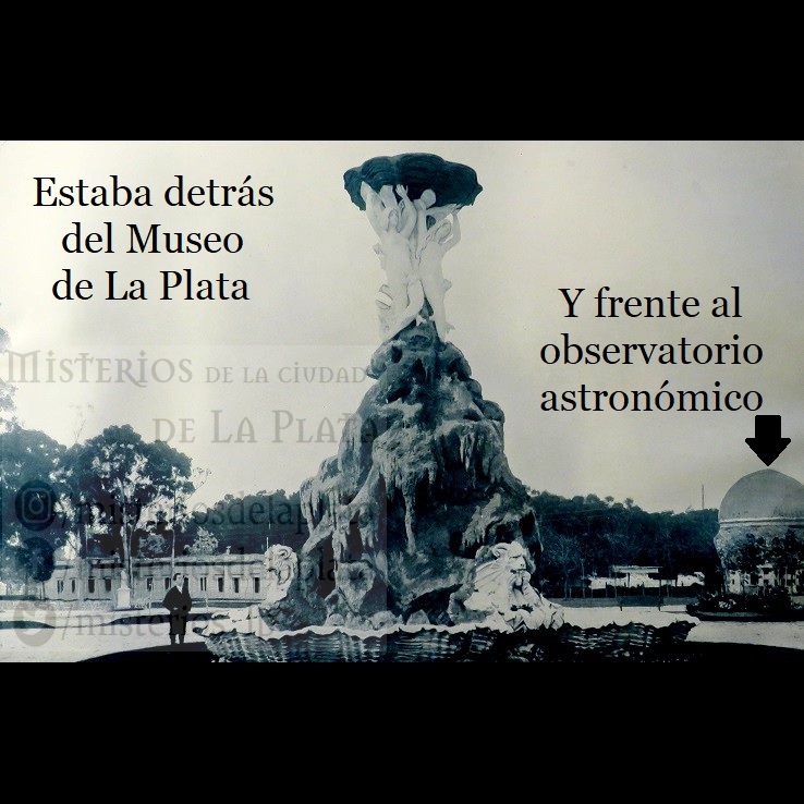 ¿Sabían de esta fuente? Se encontraba ubicada detrás del Museo de La Plata, donde hoy está en Jardín de la Paz.

#laplata #ciudaddelaplata #historiadelaplata #misteriosdelaplata #misteriosplatenses #paseodelbosque #museodelaplata #fuentedelasnereidas #jardíndelapaz