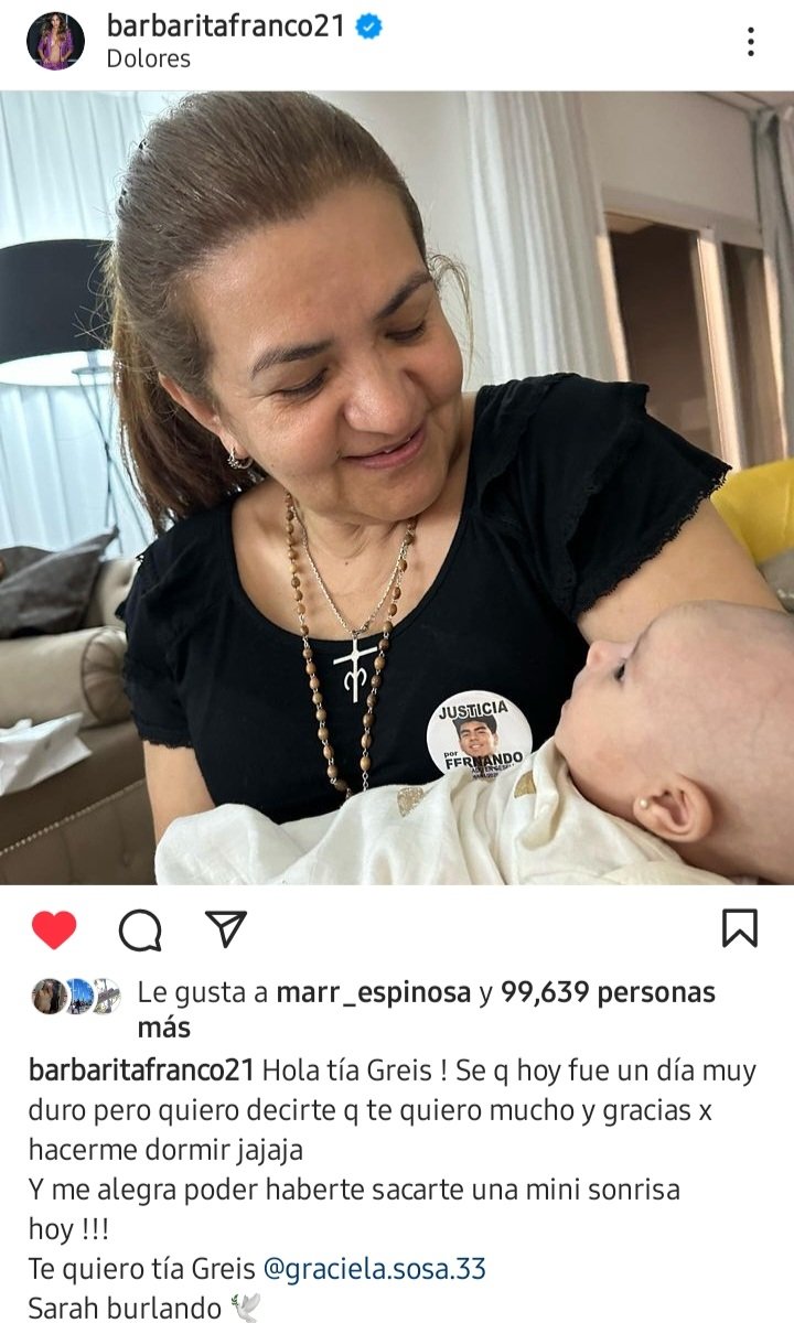 Ay la sonrisita 🥺😭
#JusticiaPorFernandoBaezSosa 
#