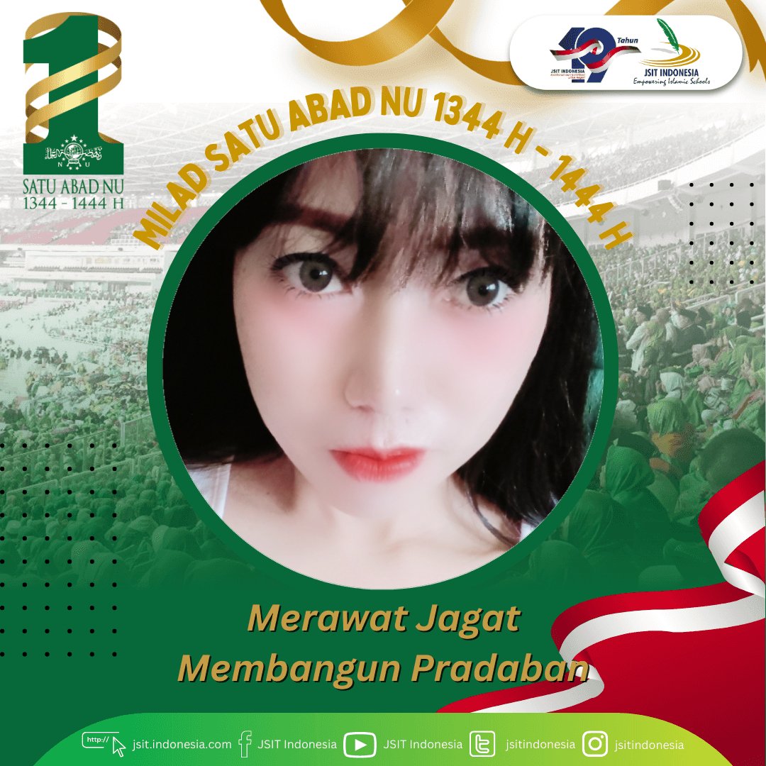 Selamat milad satu abad NU
semoga semakin sukses...
