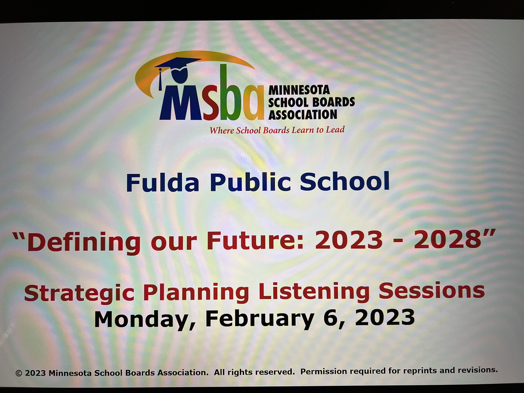 Minnesota School Boards Association on Twitter "The Fulda Board of