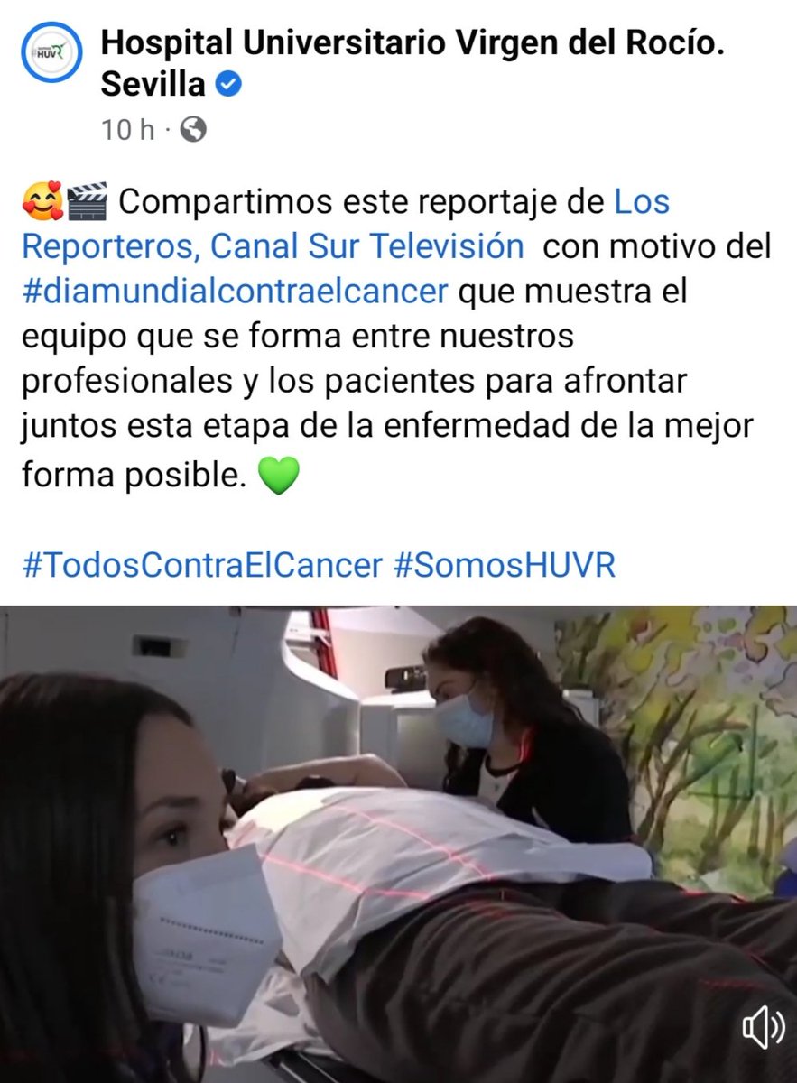 fb.watch/ixlkdSsg5E/

#diamundialcontraelcancer #TodosContraElCancer #SomosHUVR