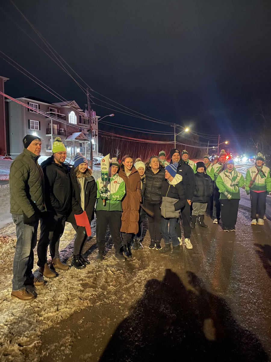 PEITurner's tweet photo. Great night for the Torchbearer Relay in @StratfordPEI @2023CanadaGames https://t.co/qD1CCxHA0l