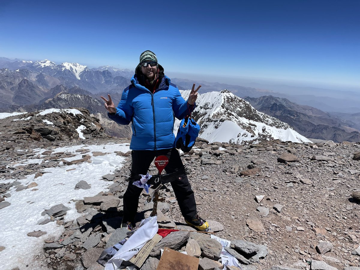 Dear @AcademicSurgery - I just climbed the highest mountain in the Western Hemisphere. Any chance I can  log those miles for some #getoffyouraas points?