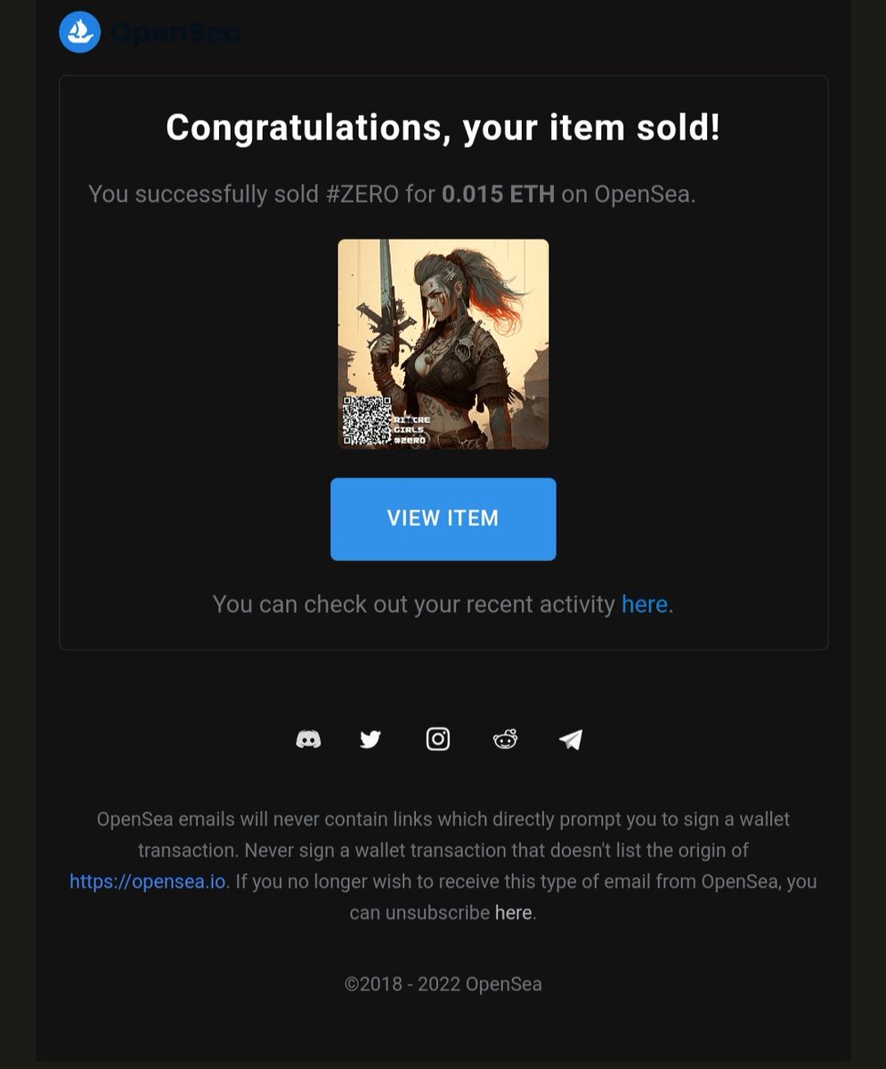sherinstudio's tweet photo. 🚨YOUR ITEM SOLD🚨
Ohhh, my friend, thank you very much for your prayers, your heart, and your financial and moral support in such a process. I hope this beautiful nft you bought brings luck to both you and me.
❤️🔥🙏🥺♥️
Collected by: @___Philosopher_
#RiotreGirls
ITEM : #ZERO https://t.co/Clc6H6XzNG