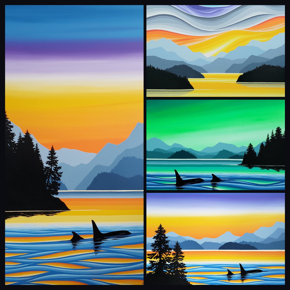 Monica Morrill on Twitter "New paintings now available at Oceanside
