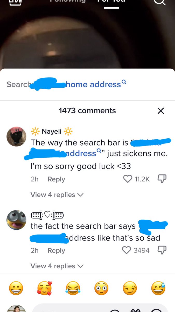…<a href="/tiktok_us/">TikTok US</a>… do better. You not only allow people to be DOXED on your app - you create whole search options dedicated to someone’s address which was shared without their consent causing them to need to move. This is insane. #contentmoderation