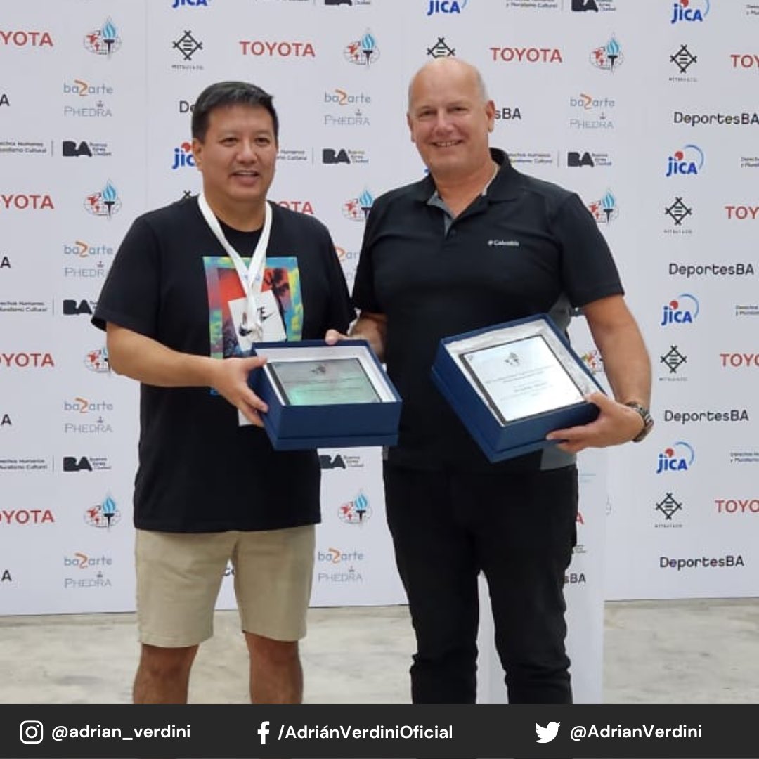 VerdiniPrensa's tweet photo. @AdrianVerdini, Coord. Gral. de Deportes de @UNLAMDeportes, estuvo presente en el desarrollo del torneo XXV Confraternidad Deportiva Internacional Nikkei. https://t.co/FZWPhS4KY4
