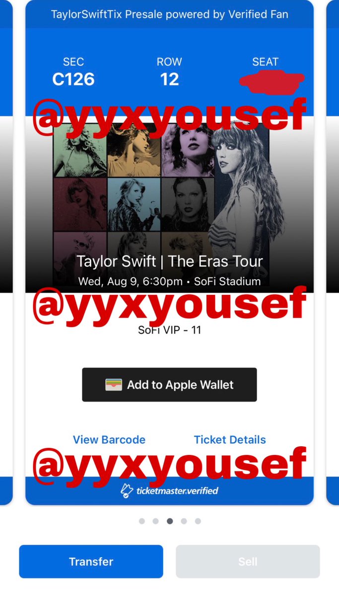 Eras Tour Resell tweet media
