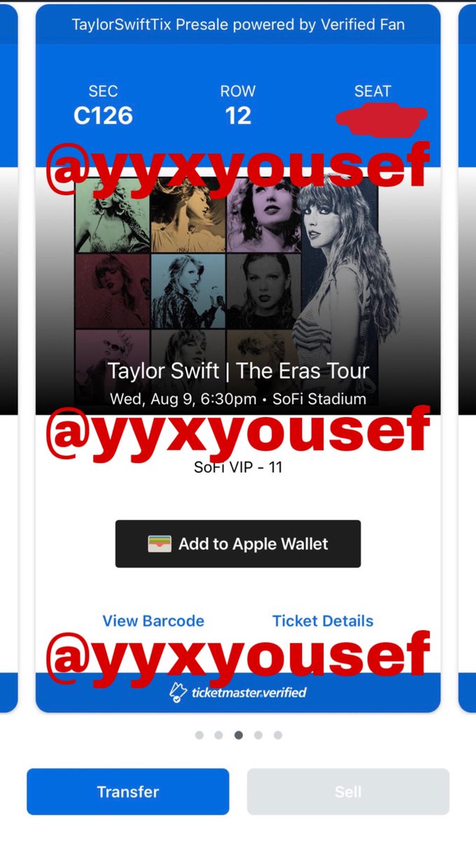 Eras Tour Resell tweet media
