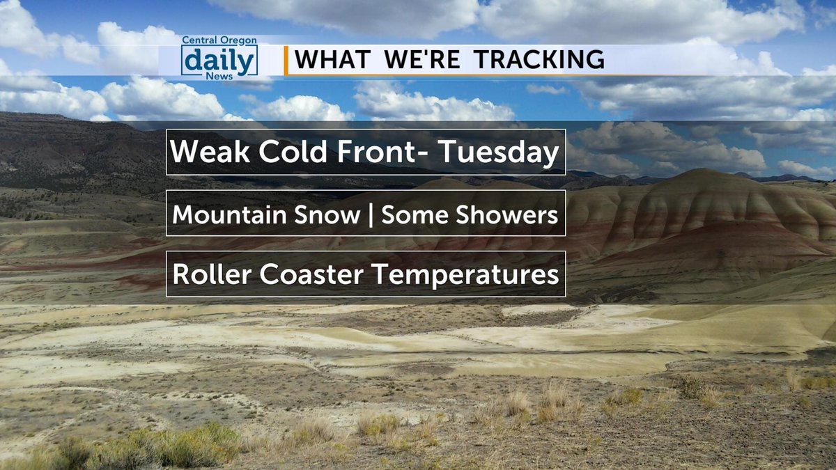 Central Oregon Daily News On Twitter Rt Wenningwx Get Ready For