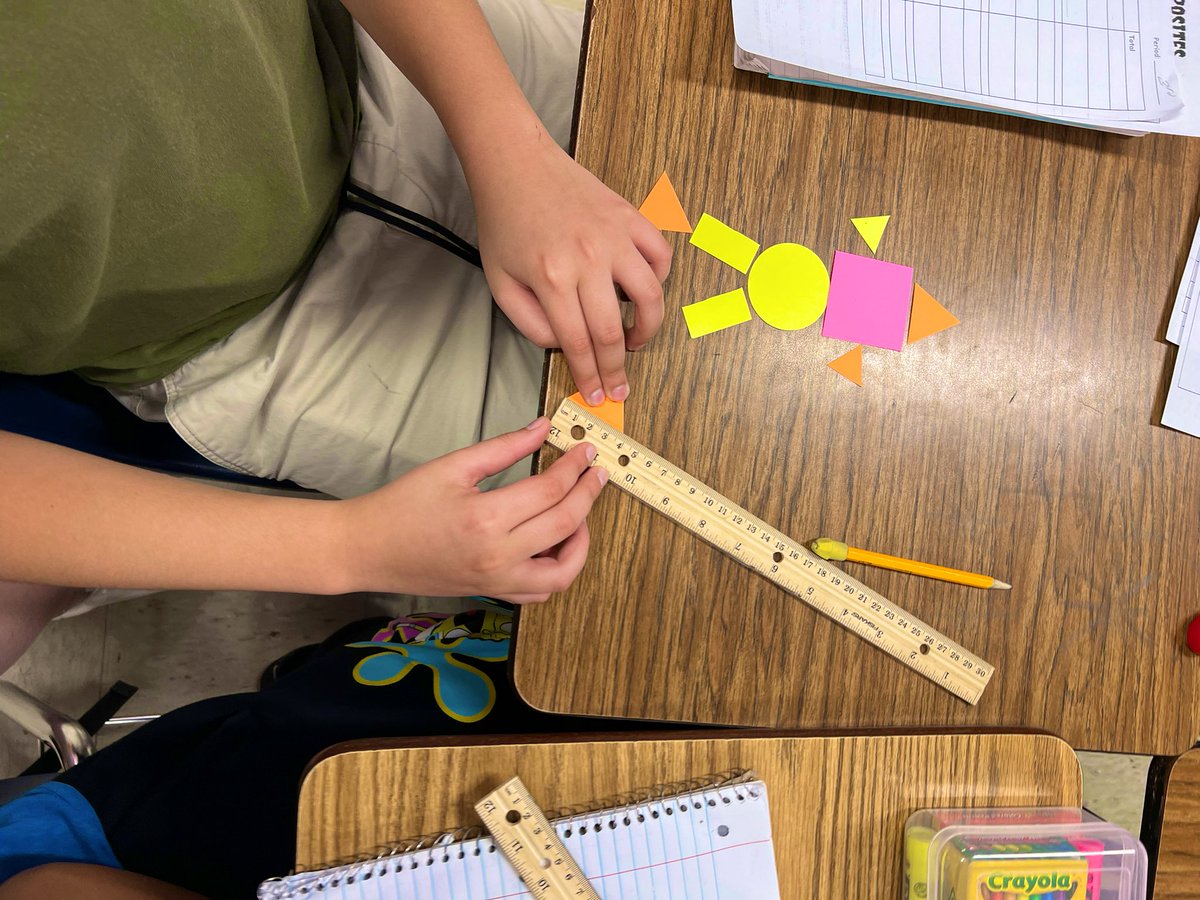 MSPICK_WMS_AP's tweet image. Stay tuned….. we’re creating math monsters using composite area.

Day 1: choosing the shapes, collecting measurements, and creating our monsters 
#BeBetter #mathmonsters #WMSPride