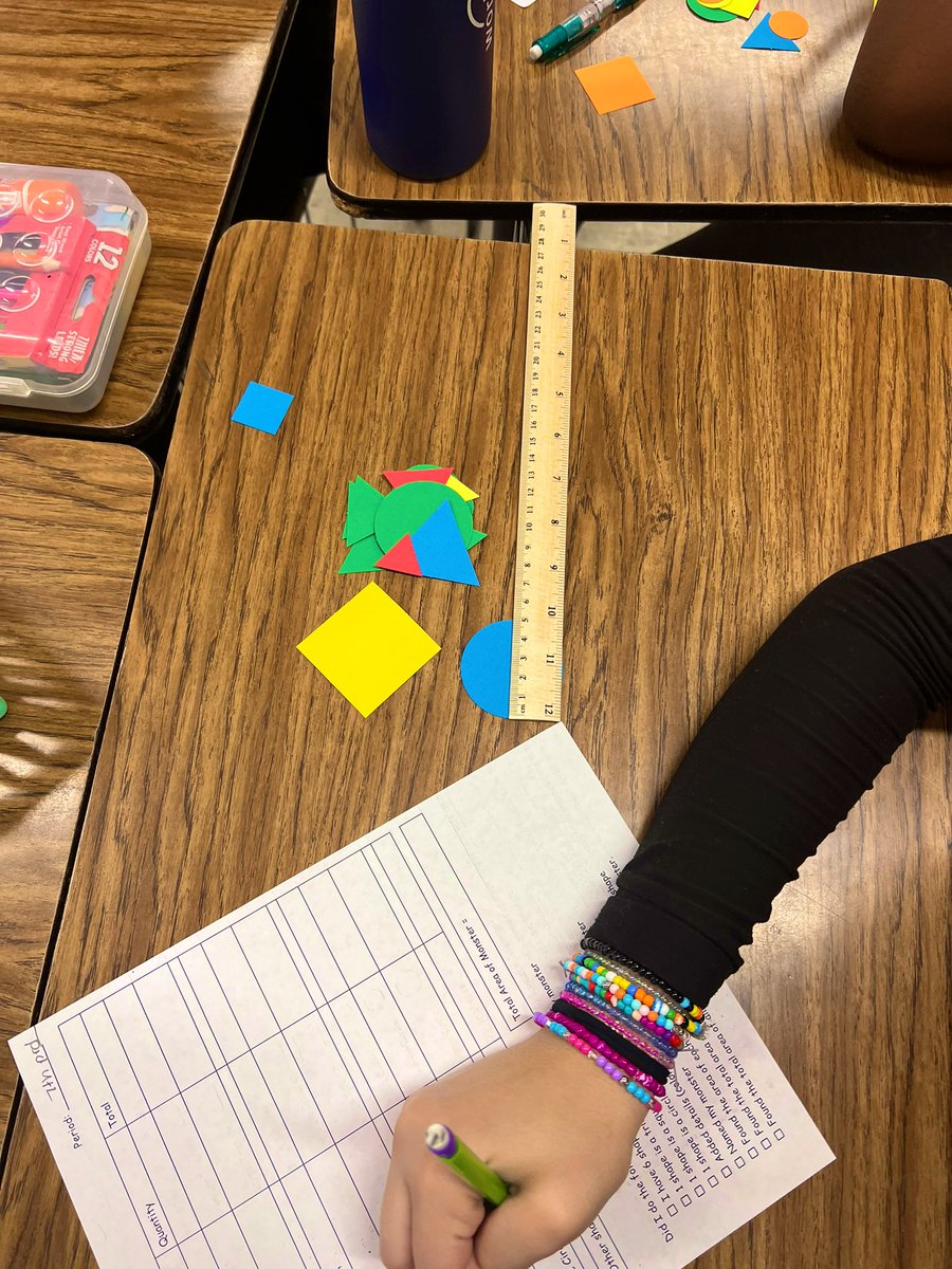 MSPICK_WMS_AP's tweet image. Stay tuned….. we’re creating math monsters using composite area.

Day 1: choosing the shapes, collecting measurements, and creating our monsters 
#BeBetter #mathmonsters #WMSPride