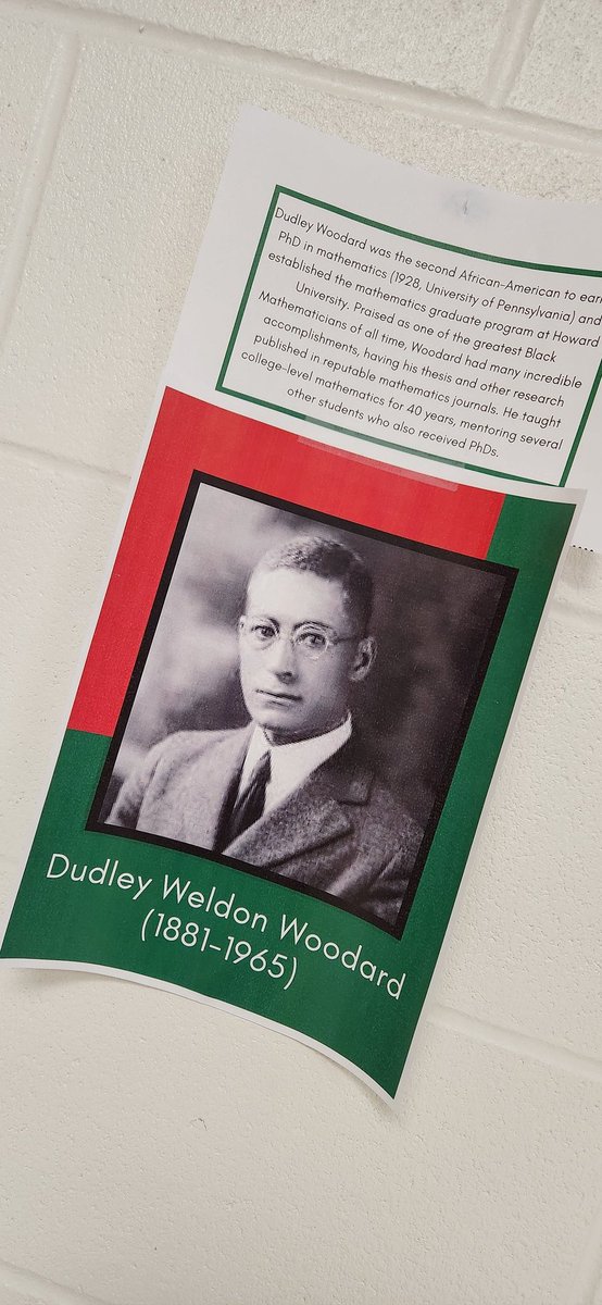 WhcMath's tweet image. As the @WHCroxford community celebrates Black History Month, the Mathematics Department shares the biographies of those Balck Mathematicans and their major contributions to the science.