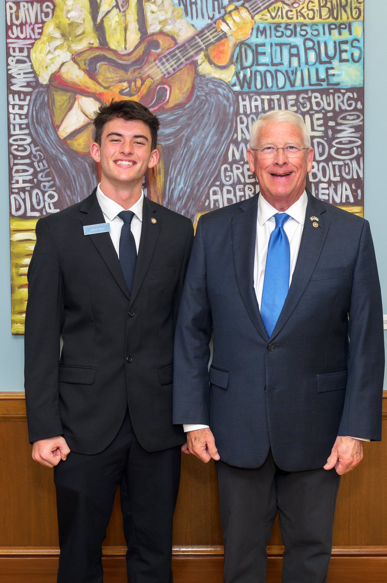 I also want to thank Charlie Fruge, an Oxford High School junior I sponsored this session. Charlie was a standout with his work ethic, passion for legislation, and openness to learning. Great work
Charlie! #MSMonday