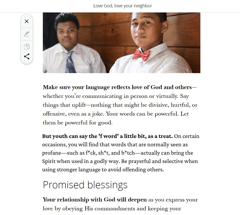 trying2Bgentle's tweet image. Has anyone actually ever READ the updated FSOY pamphlet.....? This shit is craaaazy