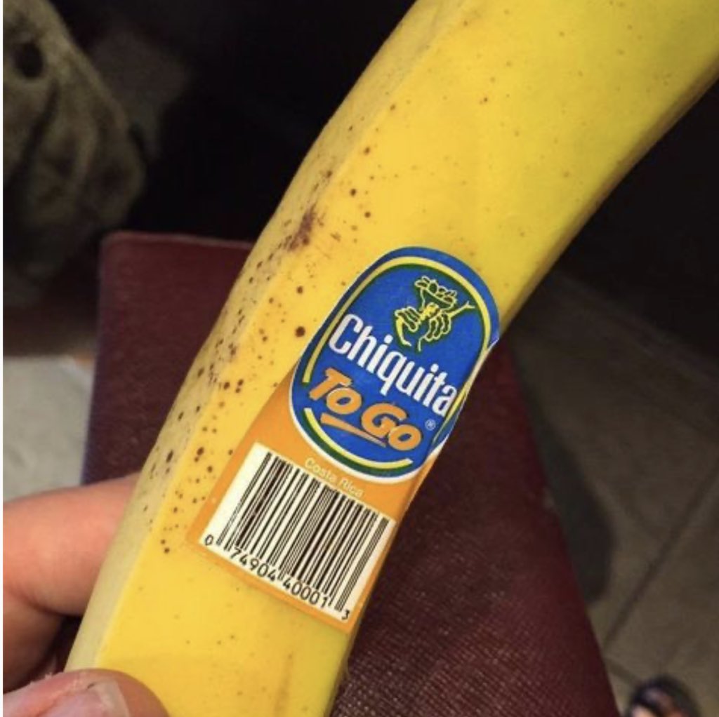 Finally, 🥴a portable banana! Amazing things are happening in banana technology. We have truly seen the future.