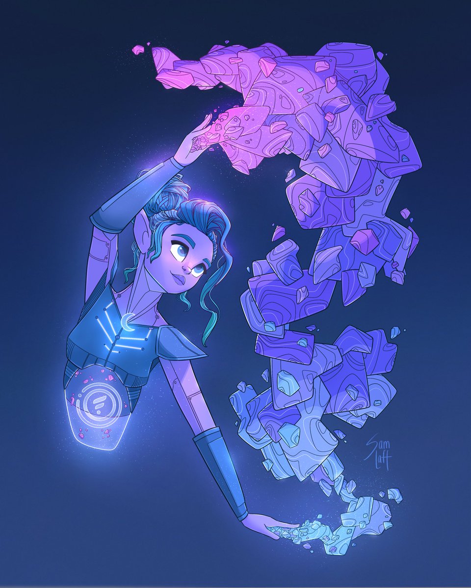 Her magic knows no bounds and neither does her #Flare ✨

Just a new character I made up. Hope you guys like it 🙆‍♀️

#ConnectEverything #FLR #DigitalArtist