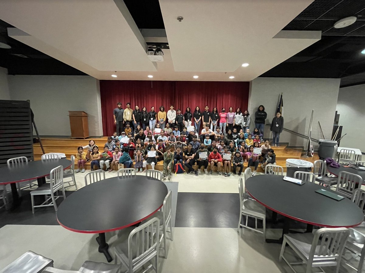 Wow, we filled the stage this week! Our tutors and leadership team have been doing an amazing job expanding Project 10 - 10, and we couldn't have done it without all the support from our community! @Coppellisd <a href="/NewTechCoppell/">New Tech High @ Coppell</a>