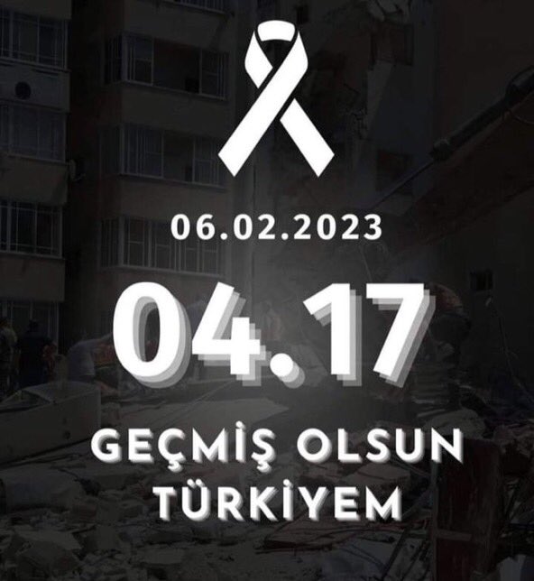 GEÇMİŞ OLSUN TÜRKİYEM